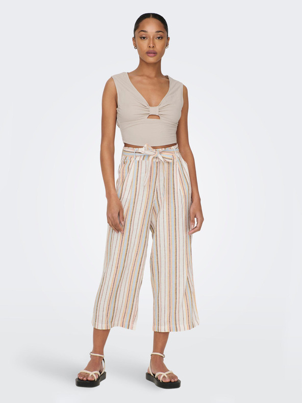 ONLY Šedý dámsky top ONLY Jany