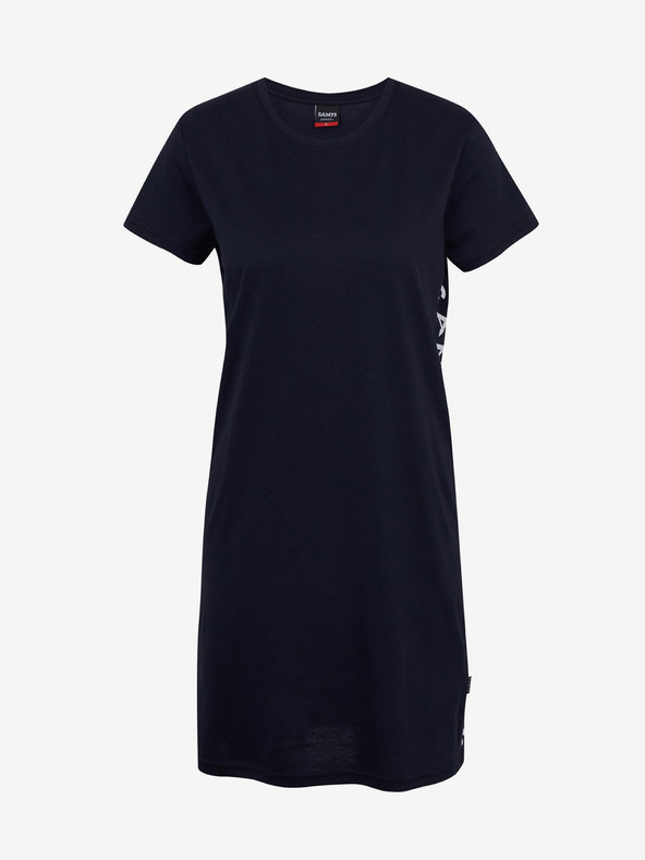 Sam 73 Tmavomodré dámske letné šaty SAM73 Delphinus