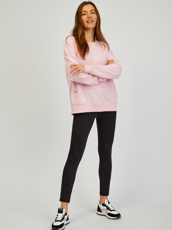 Sam 73 Čierne dámske legíny SAM73 Centaurus so strihom