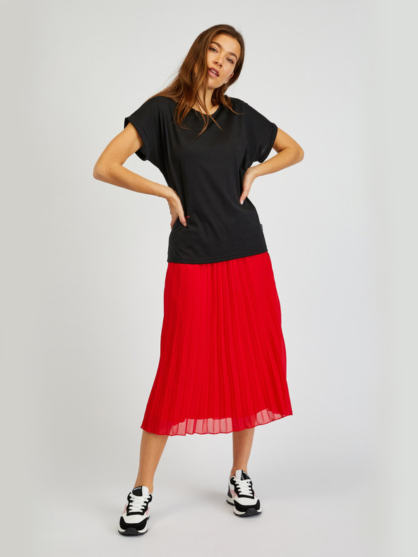 Sam 73 Čierne dámske tričko SAM73 Dorado