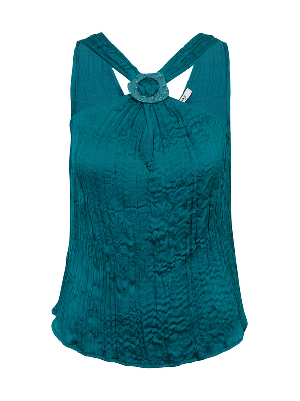 Orsay Tmavozelená dámska blúzka ORSAY