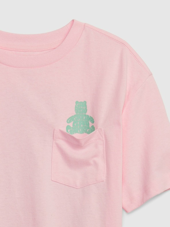 GAP Detské tričko s vreckom GAP