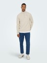 ONLY & SONS Modré pánske džínsy rovného strihu ONLY & SONS Savi