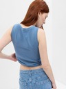 GAP Krátky tielkový crop top GAP