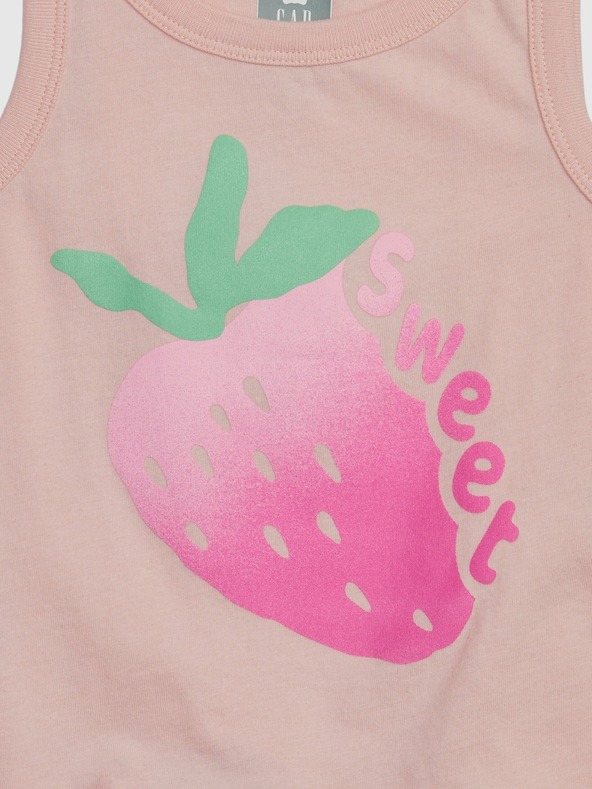 GAP Baby vzorované tielko Mix & Match GAP