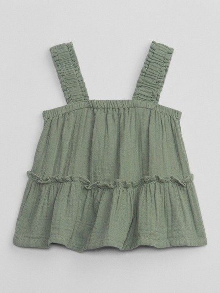 GAP Baby top s volánom GAP