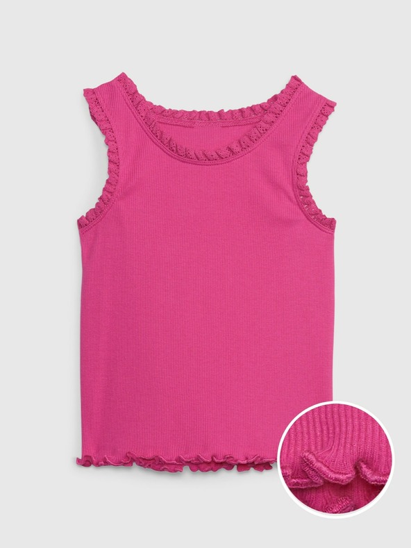 GAP Baby tielko s čipkou GAP