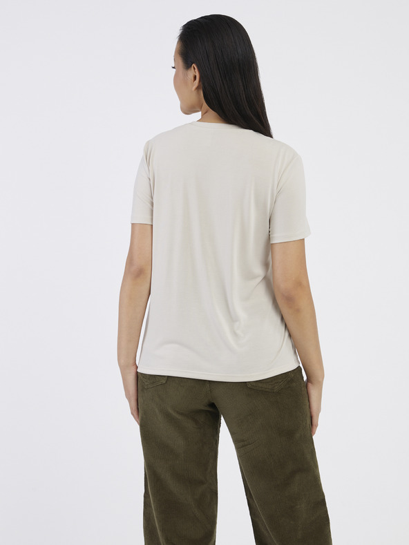 ONLY Béžové dámske tričko Iba zadarmo