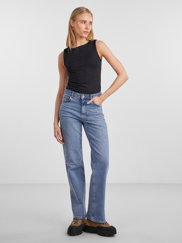 Pieces Čierne dámske základné body Pieces Neja