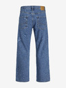 Jack & Jones Modré pánske džínsy širokého strihu Jack & Jones Eddie