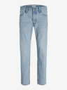 Jack & Jones Svetlomodré pánske džínsy rovného strihu Jack & Jones Chris