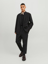 Jack & Jones Čierne pánske orezané nohavice Jack & Jones Karl
