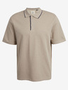 Jack & Jones Jack & Jones Blamatt Béžová pánska polokošeľa