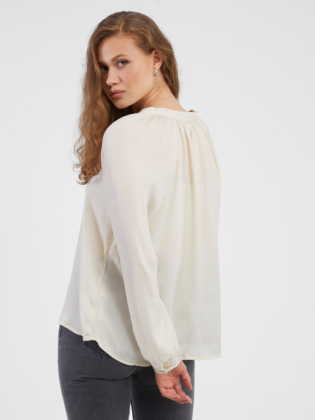AWARE by VERO MODA Krémová blúzka AWARE by VERO MODA Sunny