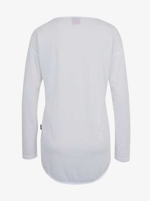 Sam 73 Biele dámske tričko s dlhým rukávom SAM 73 Sherri