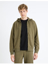 Celio Khaki pánska mikina Celio Fethree