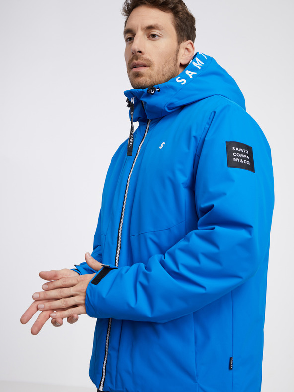 Sam 73 Modrá pánska bunda SAM 73 Meridius