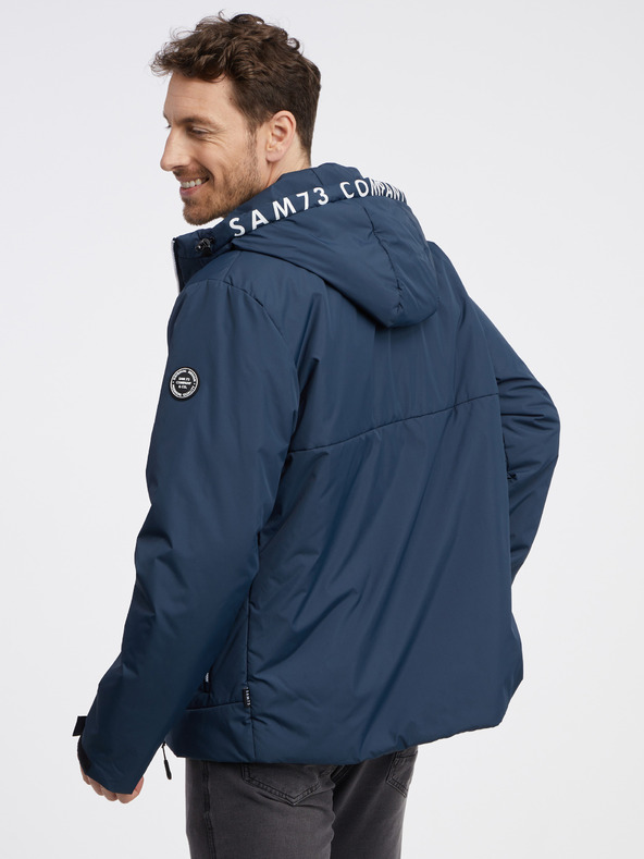 Sam 73 Tmavomodrá pánska bunda SAM 73 Iron