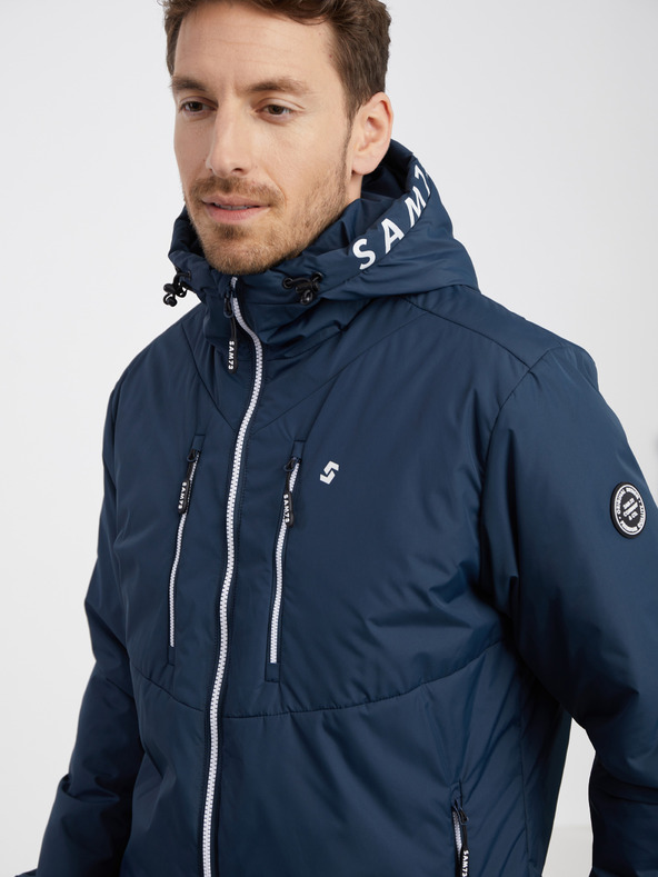 Sam 73 Tmavomodrá pánska bunda SAM 73 Iron