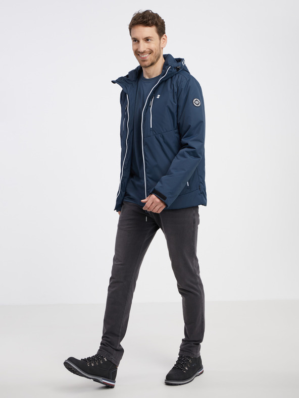 Sam 73 Tmavomodrá pánska bunda SAM 73 Iron