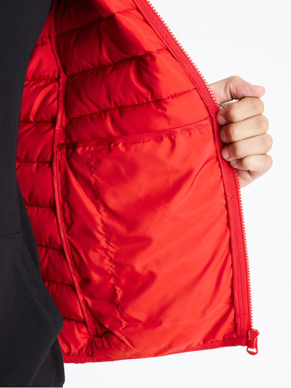 Celio Červená pánska prešívaná vesta Celio Fulock