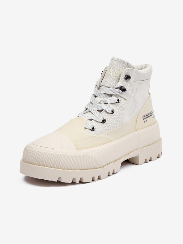 Diesel Diesel Biele členkové topánky