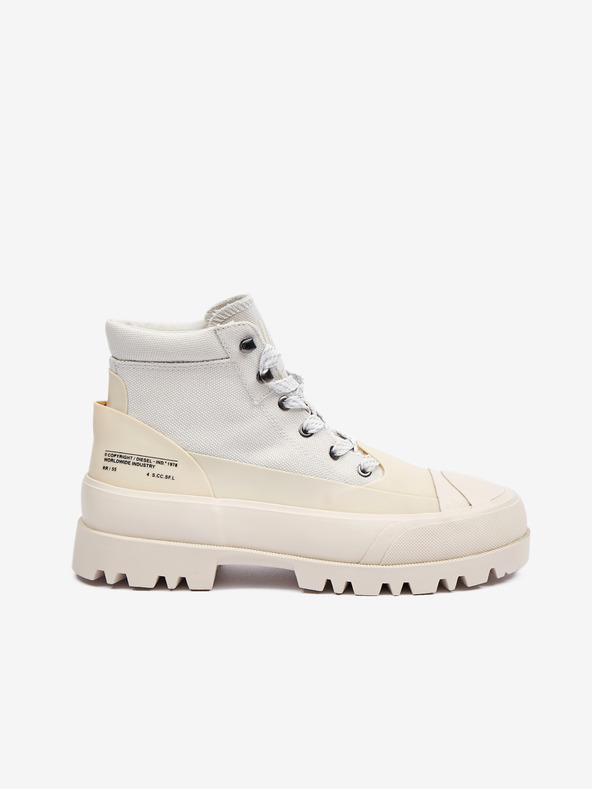 Diesel Diesel Biele členkové topánky