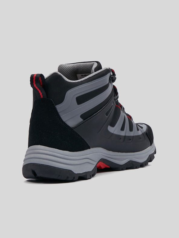 Sam 73 Čiernošedá pánska zimná členková obuv SAM 73