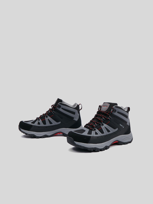 Sam 73 Čiernošedá pánska zimná členková obuv SAM 73