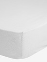 Good Morning 80/90/100 x 200 cm - Biele prestieradlo z elastického džerseja Good Morning