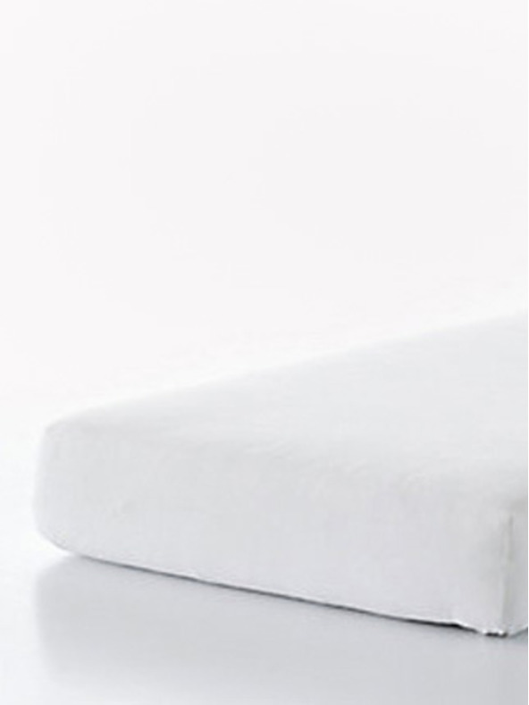 Good Morning 90/100x200 Biele ochranné prestieradlo Good Morning