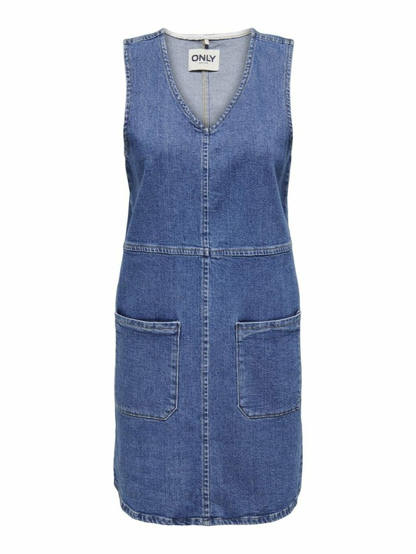 ONLY Modré dámske džínsové šaty ONLY Beya
