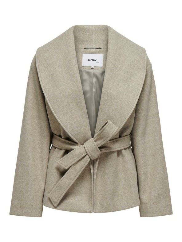 ONLY Béžová dámska krátka bunda ONLY Augusta