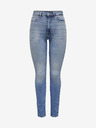 ONLY Modré dámske skinny fit džínsy ONLY Forever