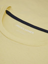 Jack & Jones Žlté pánske tričko Jack & Jones Summer