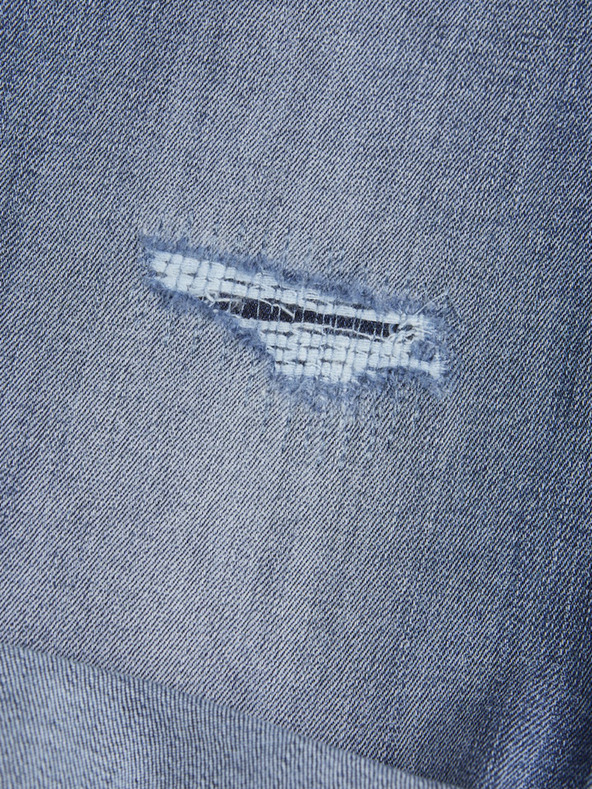 Jack & Jones Modré pánske džínsové šortky Jack & Jones Rick