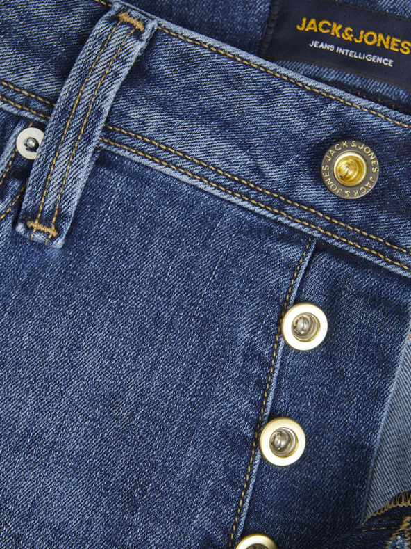 Jack & Jones Modré pánske džínsové šortky Jack & Jones Rick