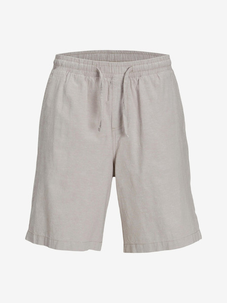 Jack & Jones Pánske béžové plátené chino šortky Jack & Jones Karl