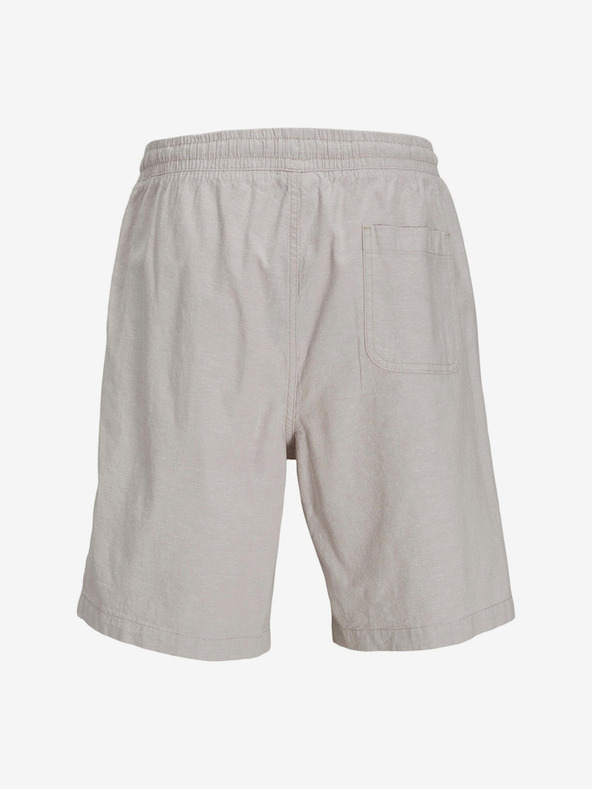 Jack & Jones Pánske béžové plátené chino šortky Jack & Jones Karl