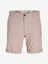Jack & Jones Svetloružová Jack & Jones Marco Pánske chino šortky