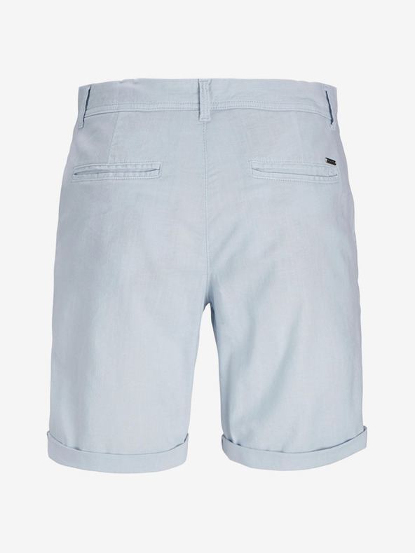 Jack & Jones Svetlomodré pánske chino šortky Jack & Jones Marco
