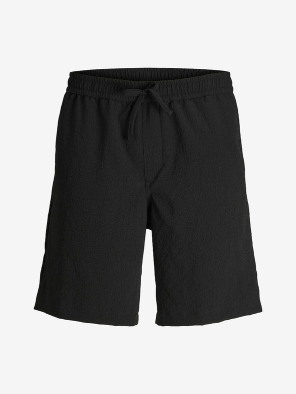 Jack & Jones Čierne pánske šortky Jack & Jones Jaiden