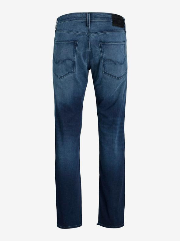Jack & Jones Modré pánske slim fit džínsy Jack & Jones Glenn