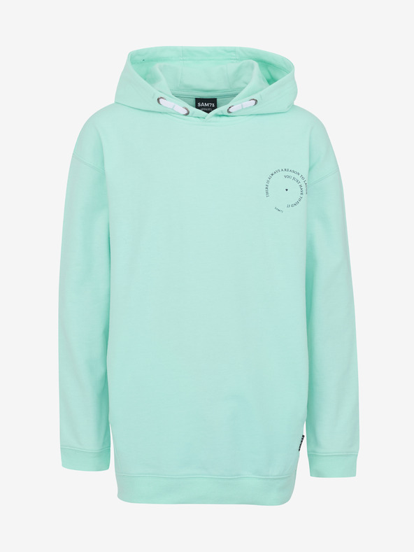 Sam 73 Tyrkysová dievčenská mikina SAM 73 Peppa