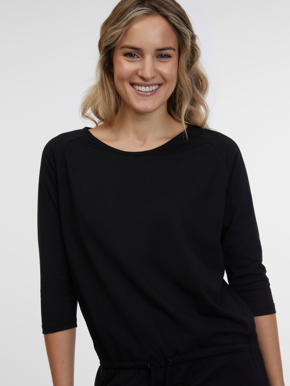 Sam 73 Čierne dámske šaty SAM 73 Dora