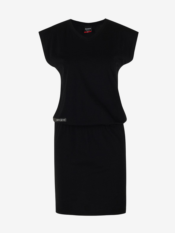 Sam 73 Čierne dámske šaty SAM 73 Eugenia