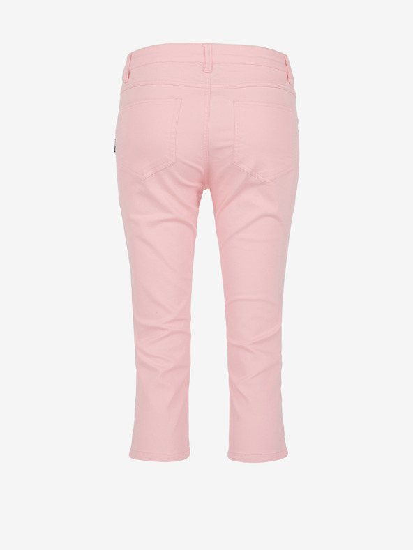 Sam 73 Svetloružové dámske trojštvrťové slim fit džínsy SAM 73 Amara