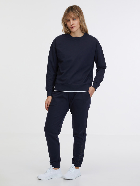 Sam 73 Tmavomodrá dámska mikina SAM 73 Luana