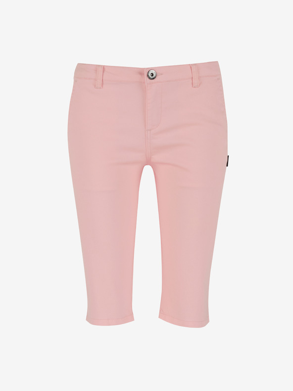 Sam 73 Svetloružové dámske kapri nohavice SAM 73 Ariel