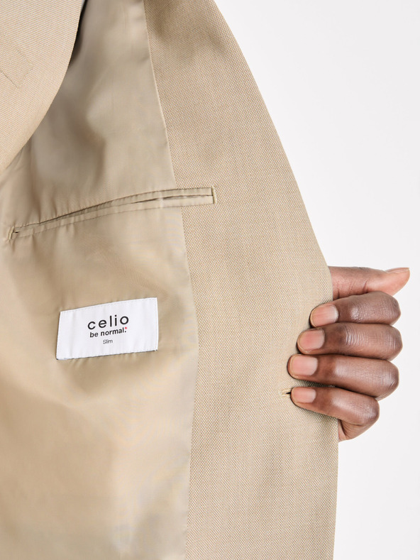 Celio Béžová pánska bunda Celio Funew2